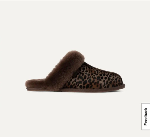 Fluffy cheetah Uggs