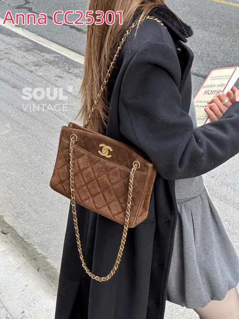 Vintage quilted suede Vintage quilted suede