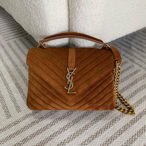College medium suede brown