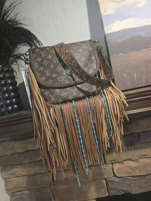 Boujee crossbody with turquoise tassels Boujee crossbody with turquoise tassels