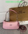 Pink Terry bag 5cm-15.5cm-7.5cm