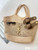 Y Icare Raffia tote