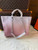 Pink shaded CC tote
