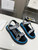 Blue D Wave sandals