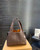 Lana shoulder bag - polished pebble