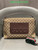 G G canvas flap bag