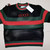 Web stripe crochet knit T