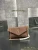 Suede Y envelope bag