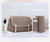 Brown & white GG duffel bag 