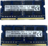 Lot of 2x 8GB 2Rx8 DDR3 12800S Laptop RAM