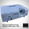 Mitsubishi XD280U DLP XGA Projector, 3000 Lumens, 4:3 Aspect, 1080i No Remote