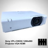 Sony VPL-CW255 1280x800 Projector VGA HDMI Composite S-Video LAN 4500 Lumens 3573HRs