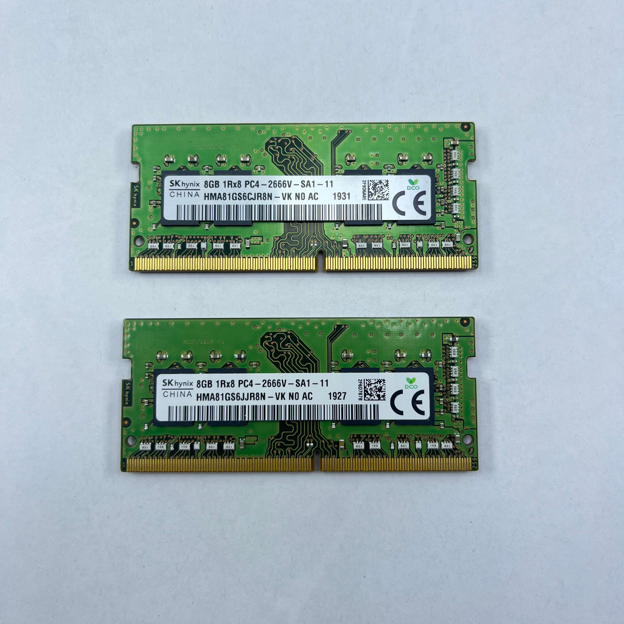 ☆デスクトップPC用メモリ 8GB×2枚 計16GB☆SK hynix☆PC4-2666V