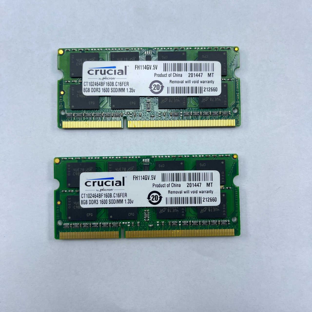 Hynix Pc3 Crucial DDR3L 16GB 2X8GB 1600 MHz PC3L-12800