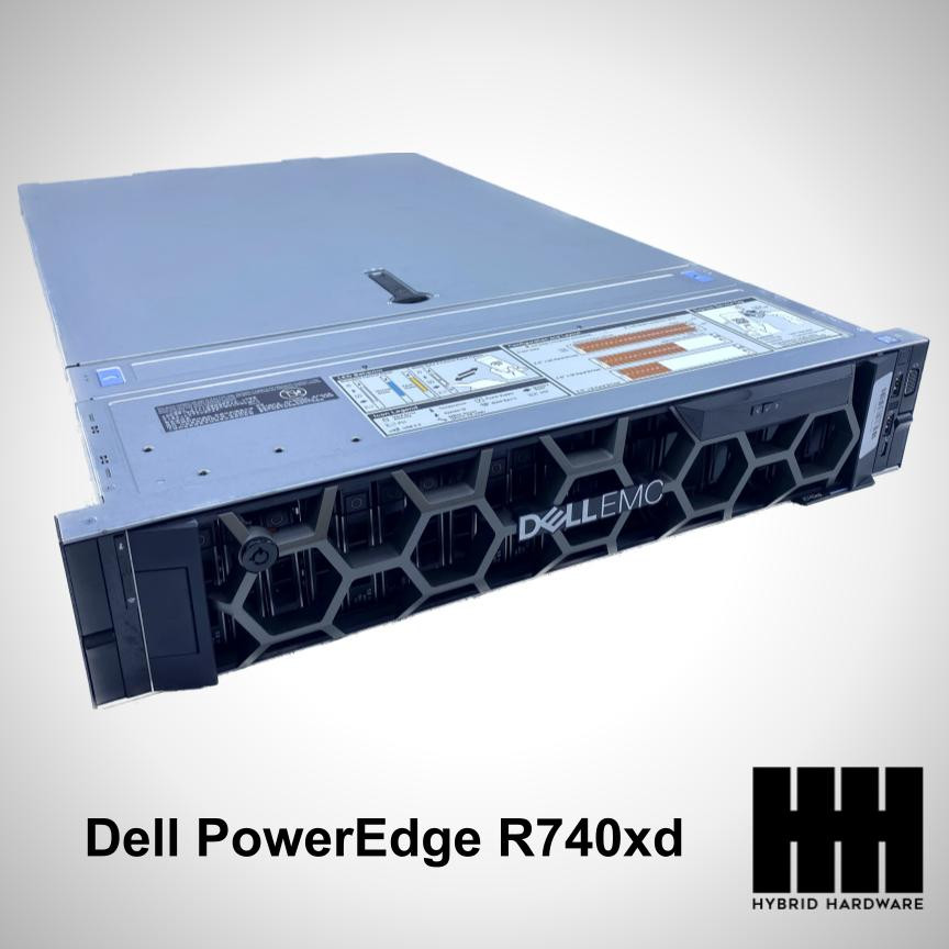 Dell PowerEdge R740xd 2x Intel Xeon Silver 4114 CPU @2.20GHz 192GB DDR4 ...