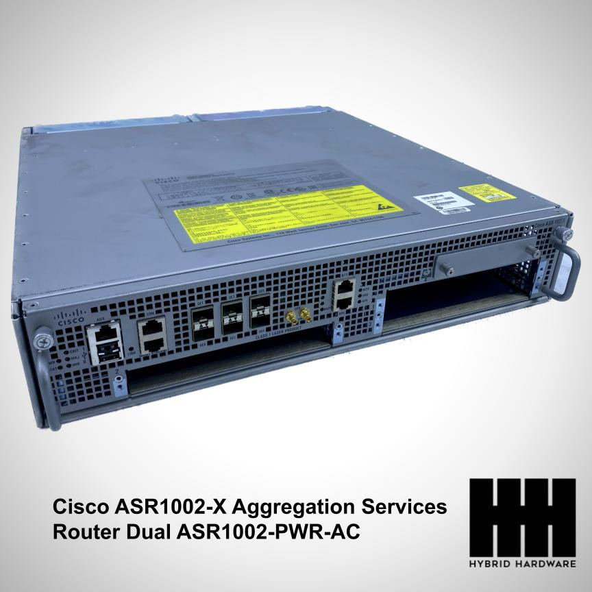 Cisco ASR1002-X Aggregation Services Router Dual ASR1002-PWR-AC ...