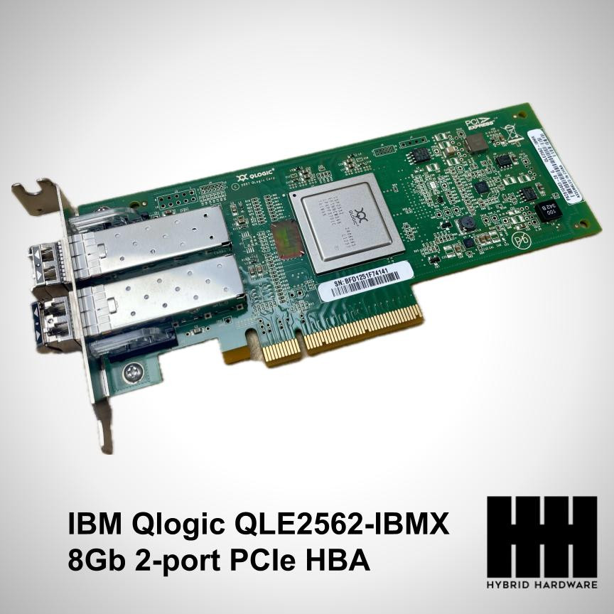 Carte HBA IBM QLogic QLE2562 – 2 Ports – 8 Gbps Fibre Channel – 42D0512