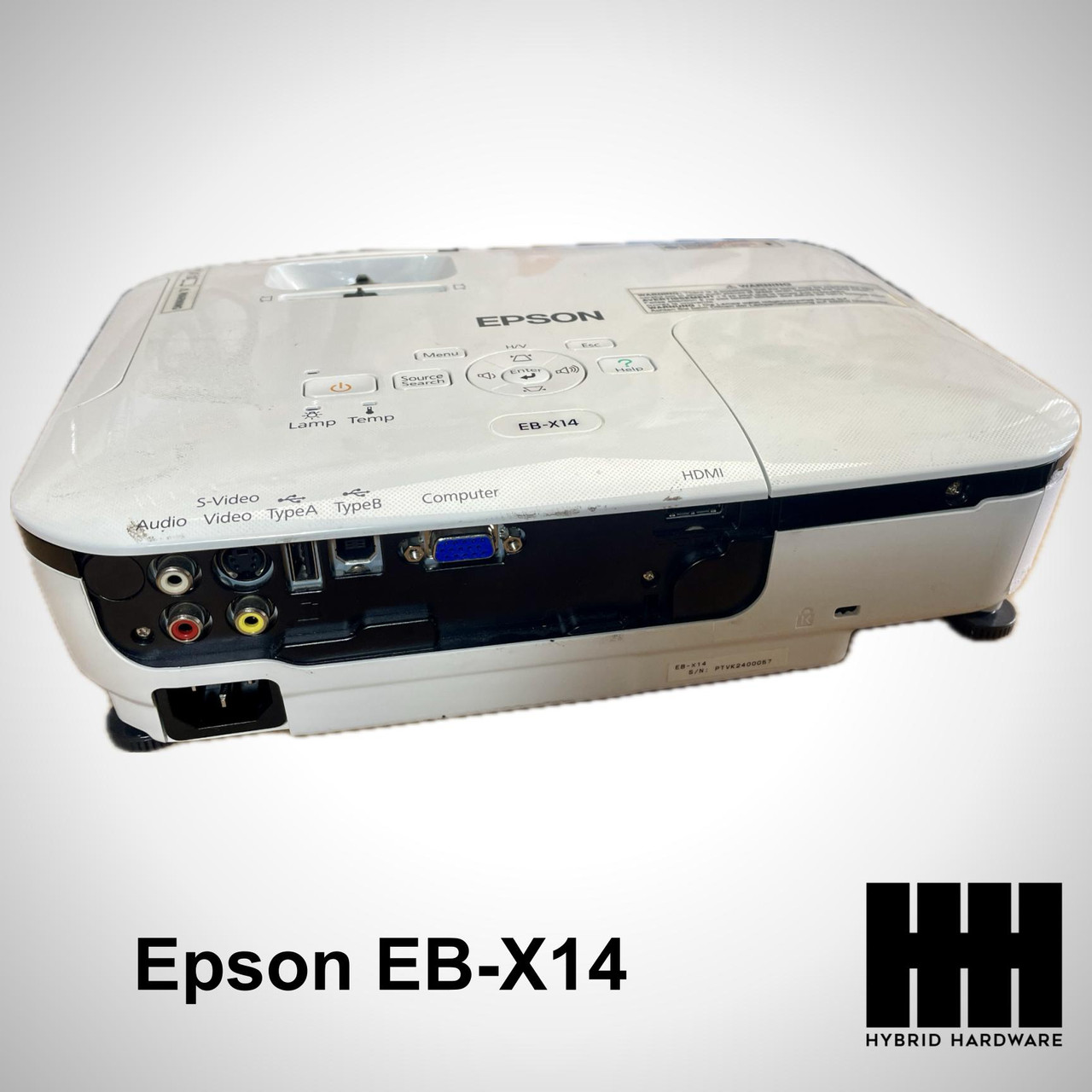 Epson EB-X14 LCD Corporate Portable Multimedia Projector 3000 ANSI