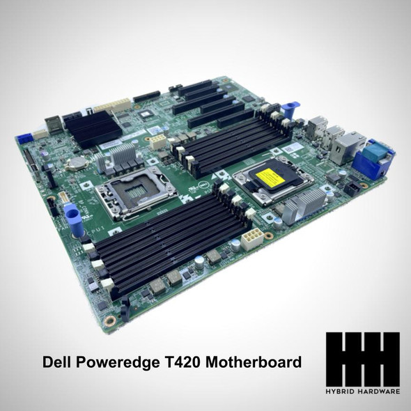 Genuine Dell PowerEdge T420 Server Motherboard Dell P/N: 0RCGCR