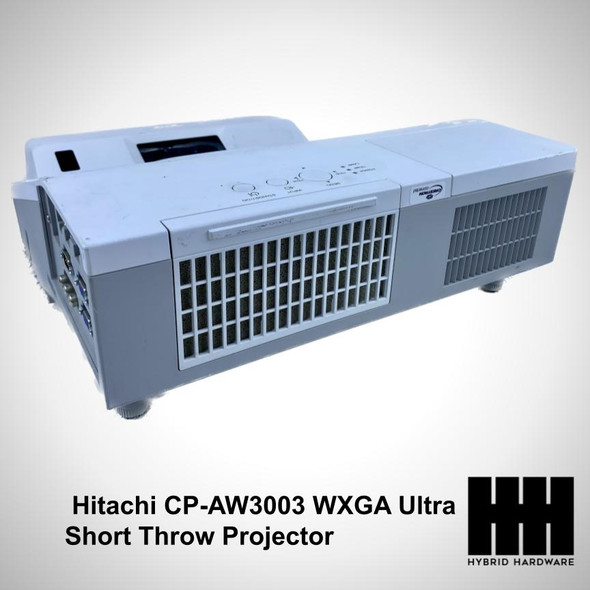 Hitachi CP-AW3003 WXGA Ultra Short Throw Projector 1280x800 Internal 3LCD 1462Hrs