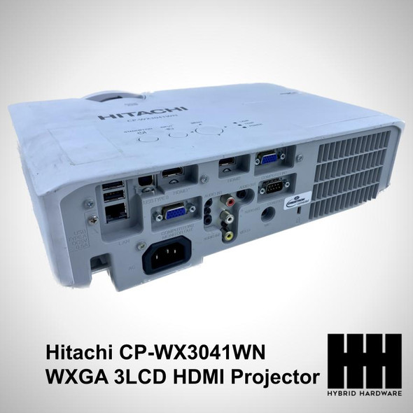 Hitachi CP-WX3041WN 3000 Lumens WXGA 3LCD HDMI Projector