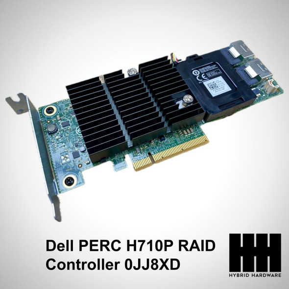 Dell PERC H710P 1GB Cache 6Gb/s SAS PCI-E RAID Controller 0JJ8XD JJ8XD