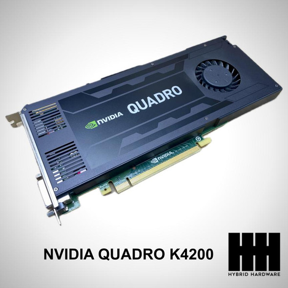 HP NVIDIA QUADRO K4200 4GB GDDR5 PCIE GRAPHIC CARD 764900-001