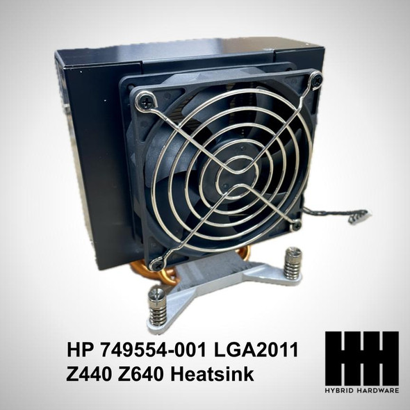 HP 749554-001 LGA2011 Z440 Z640 Heatsink And Fan Assembly