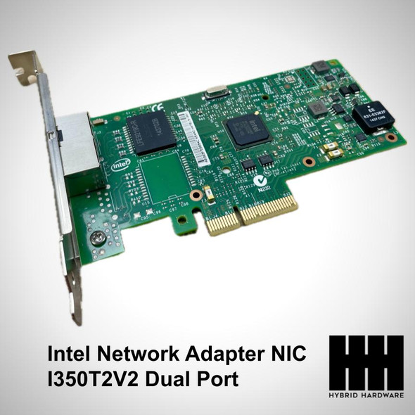 Intel Network Adapter NIC I350T2V2 Dual Port