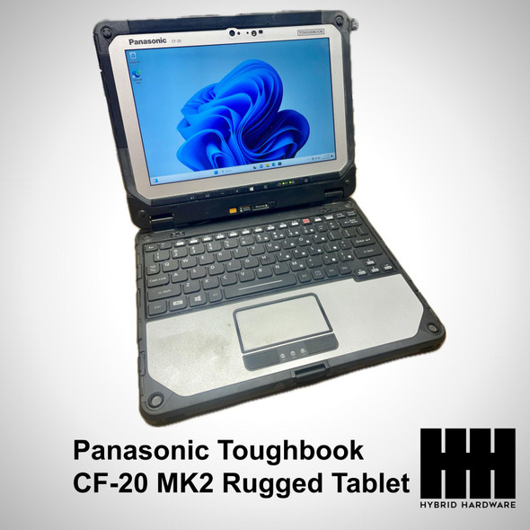 Panasonic Toughbook CF-20 MK2 i5 8GB Win 11 Rugged Tablet Laptop