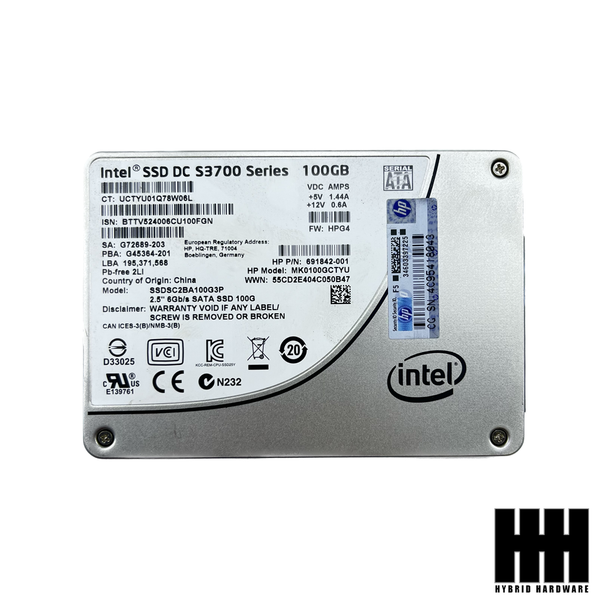 Intel SSD DC S3700 SSDSC2BA100G3P 100GB SATA 2.5" SSD