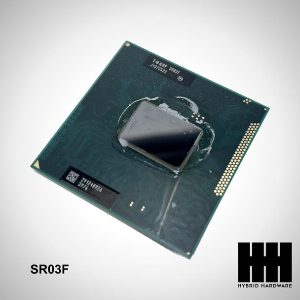 Intel® Core™ i7-2620M Processor 4M Cache, up to 3.40 GHz SR03F
