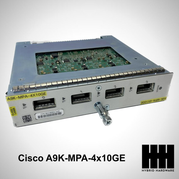 Cisco ASR 9000 4-port 10-Gigabit Ethernet Modular Port Adapter A9K-MPA-4x10GE