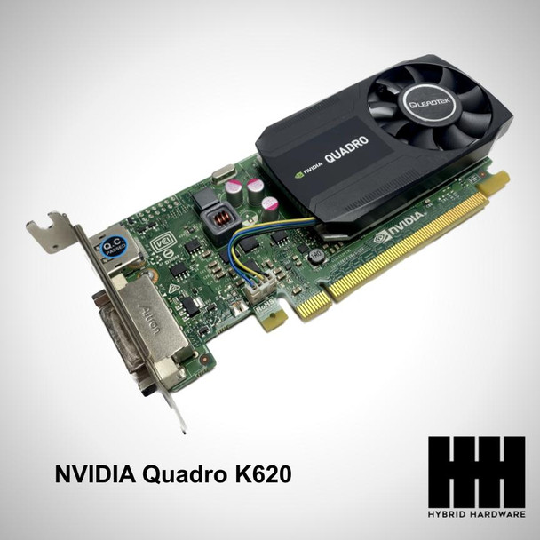 NVIDIA Quadro K620 2GB Video Graphics Card DDR3 PCI-E 2.0x16 DP DVI 764898-001