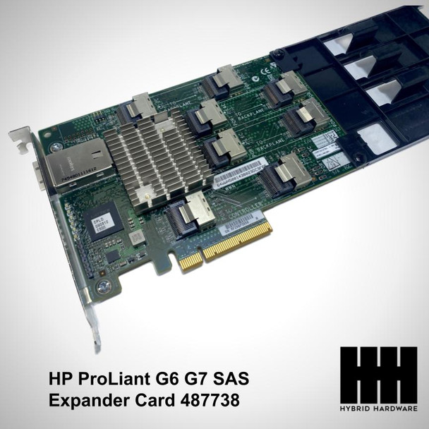 HP ProLiant G6 G7 SAS Expander Card 487738 468405-001 PCIe-x8 24-port