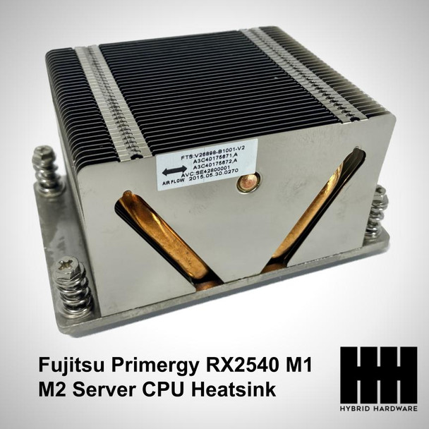 Fujitsu Primergy RX2540 M1 M2 Server CPU Heatsink V26898-B1001-V2 A3C40175672