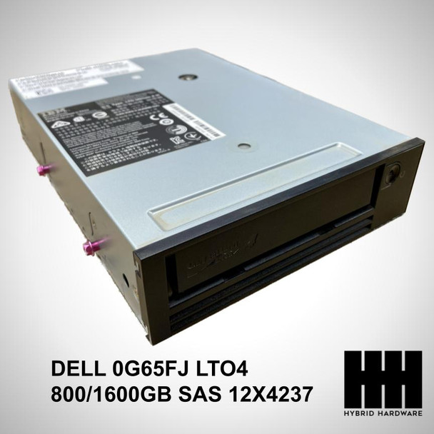 DELL 0G65FJ LTO4 800/1600GB SAS 12X4237