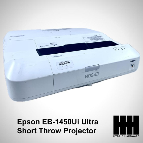 Epson EB-1450Ui Ultra Short Throw 1080P Projector 3800 Lumens No Remote
