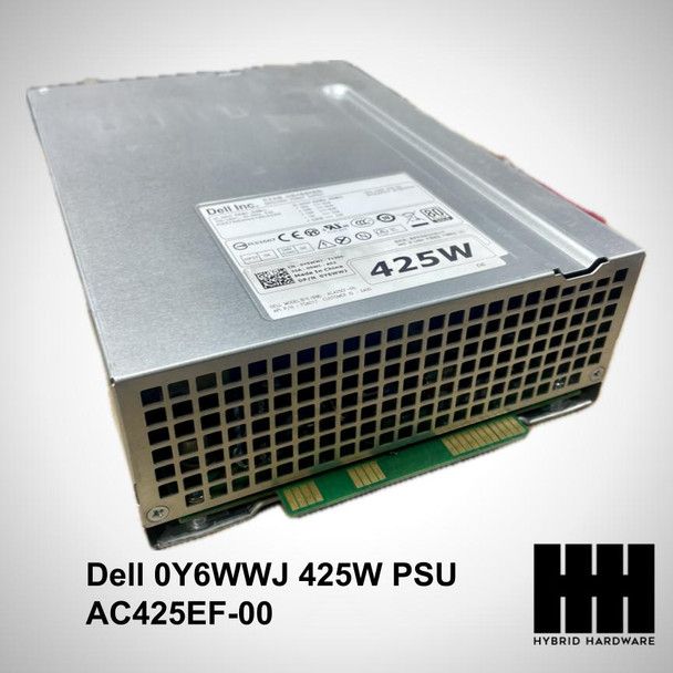 Dell 0Y6WWJ 425W Hot Swap Power Supply PSU AC425EF-00