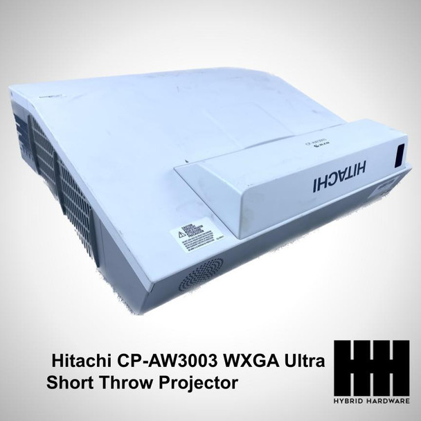 Hitachi CP-AW3003 WXGA Ultra Short Throw Projector 1280x800 Internal 3LCD 2774Hrs