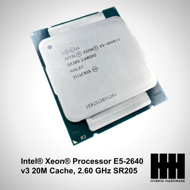 Intel® Xeon® Processor E5-2640 v3 20M Cache, 2.60 GHz SR205
