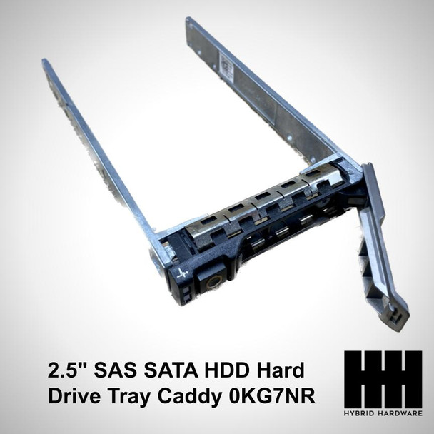 2.5" SAS SATA HDD Hard Drive Tray Caddy For Dell PowerEdge PowerVault 0KG7NR