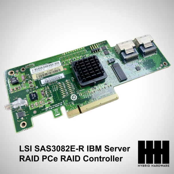 LSI SAS3082E-R IBM ServeR RAID PCe RAID Controller L3-25116 44E8690