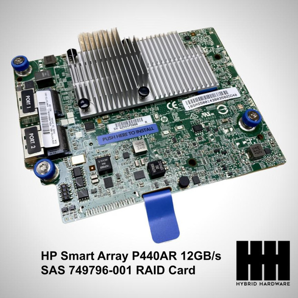 HP Smart Array P440AR 12GB/s SAS 749796-001 RAID Controller Card