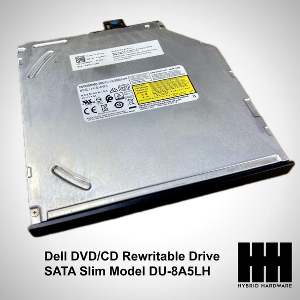 Dell DVD/CD Rewritable Drive SATA Slim Model DU-8A5LH P/N: 2WXYC 02WXYC