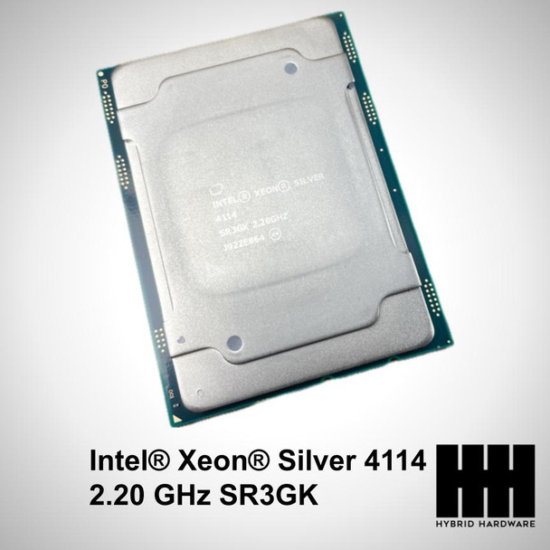 Intel® Xeon® Silver 4114 Processor 13.75M Cache, 2.20 GHz SR3GK