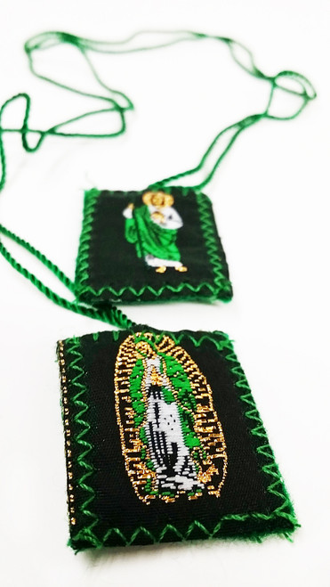 ESCAPULARIO DE LA VIRGEN DE GUADALUPE Y SAN JUDAS - Mediano