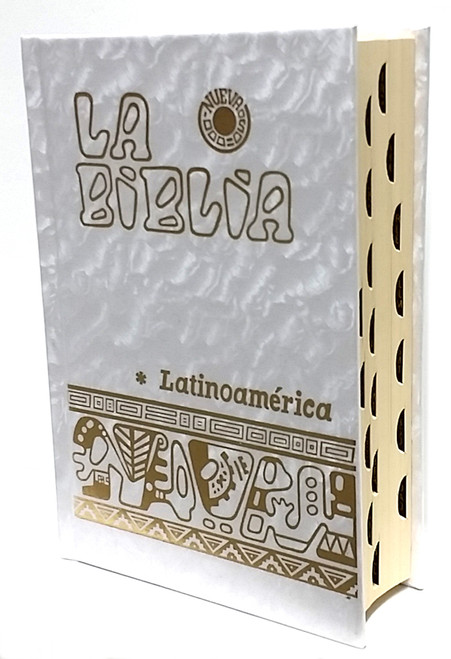 BIBLIA LATINOAMERICANA Nácar Bolsillo C/Index