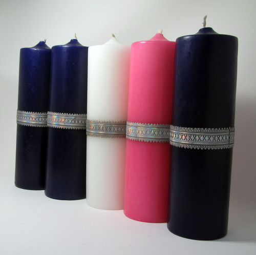 VELONES DE ADVIENTO 3'' X 9.5''