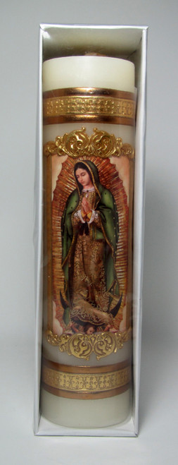 CIRIO VIRGEN DE GUADALUPE (Entera)